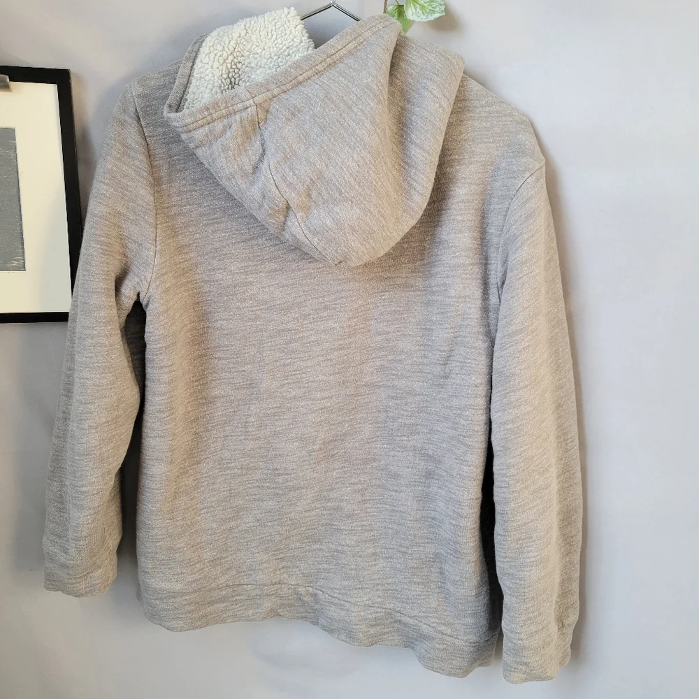 Old Navy‎ Boys Kids Sherpa Zip Up Hoodie XL 14-16
